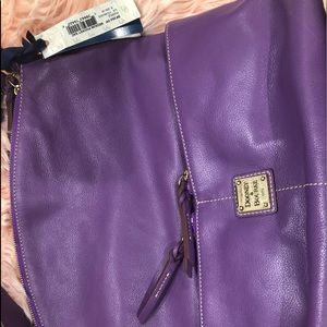 Large Purple Dooney & Bourke Purse